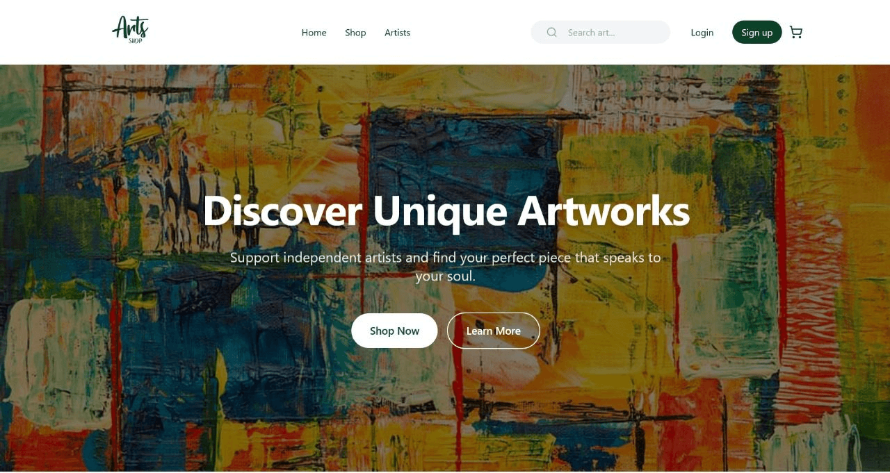 ArtztAll - Microservices E-Commerce Platform